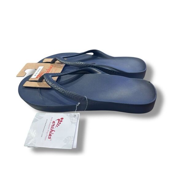NWT ARCHIES Arch Support Flip Flops Sandals Size 14 Mens 15 Women EU 48.5 - 49 - Picture 3 of 8